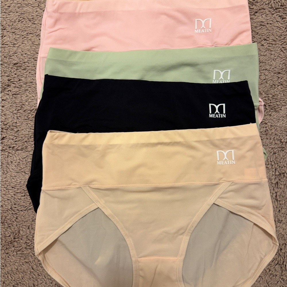 MEATIN Women's Seamless Panties Set